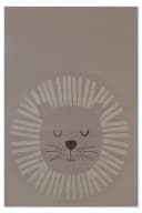 HANSE HOME Kinderteppich Happy Lion Beige Löwenmotiv Bild 1