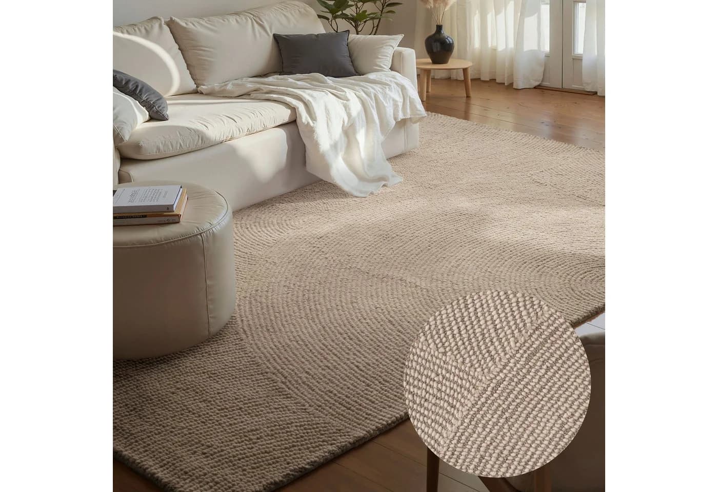 Wollteppich Eleni von Hanse Home, Handgetuftet, Geometrisches Design - Bild 2