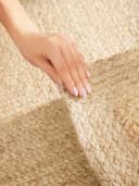 HANSE HOME Sharmila Jute-Teppich Natur Weiß Handgewebt Bild 5