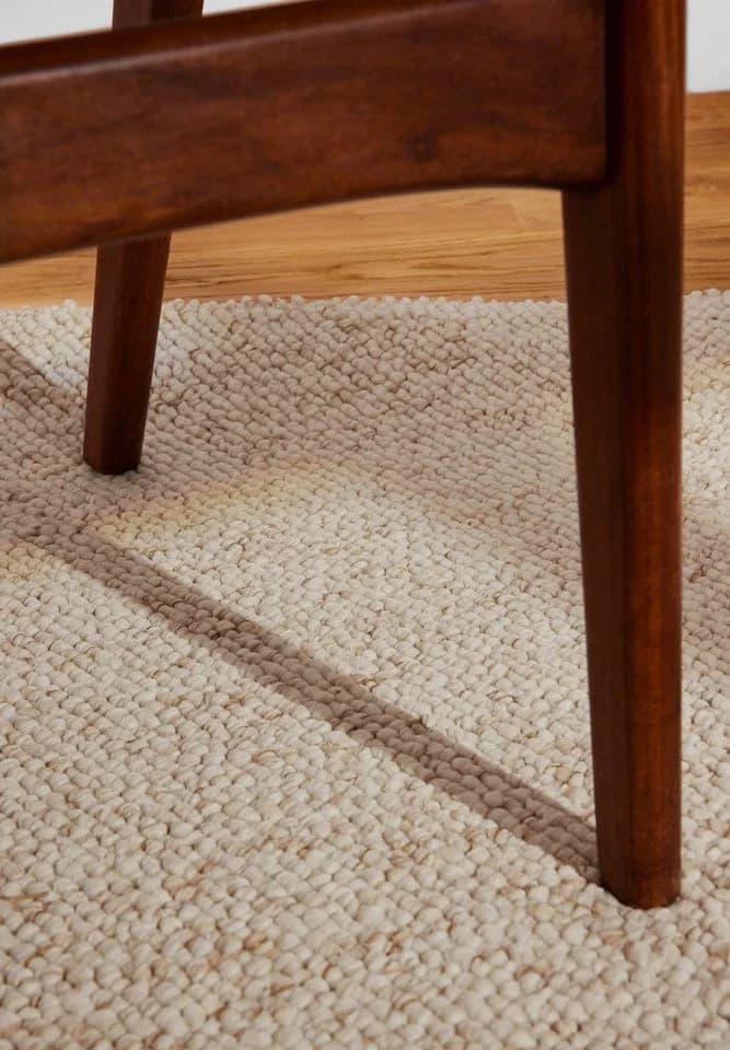 Teppich ELLE DECORATION Rocco Beige Meliert Woll-Optik - Bild 5