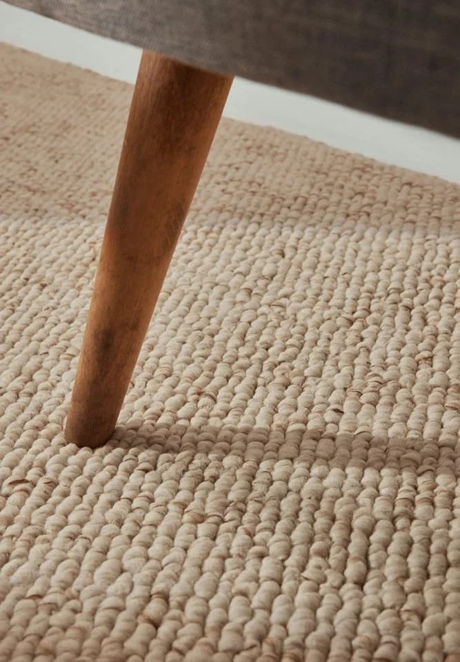 Teppich ELLE DECORATION Rocco Beige Woll-Optik Läufer - Bild 5