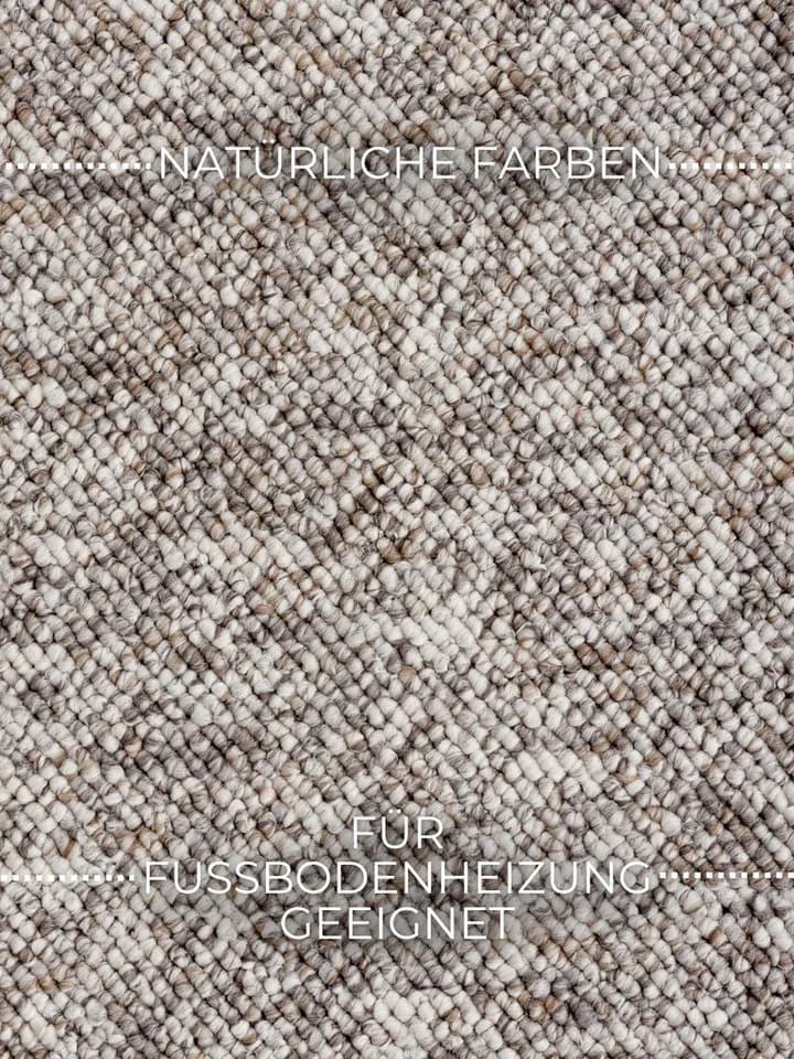 Teppich Rocco Taupe Multifarben Polypropylen Woll-Optik - Bild 4