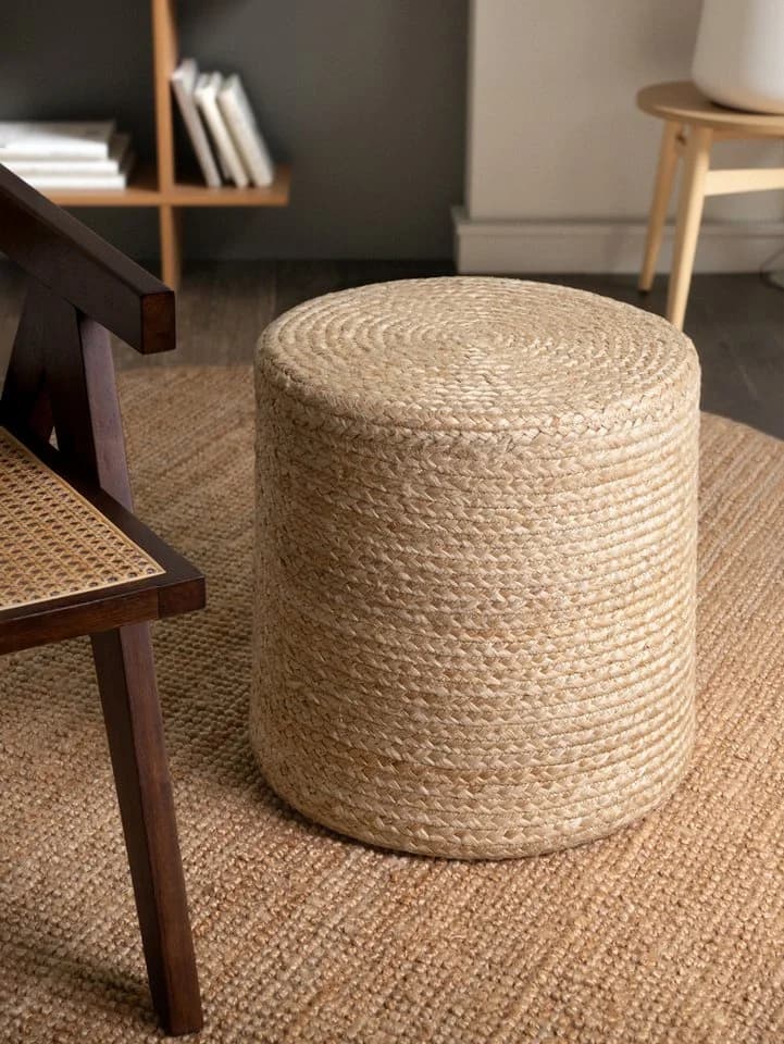 HANSE Home Pouf Jutta Jute - Bild 2