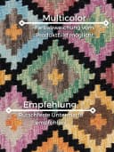 HANSE HOME Kelim Zara Teppich Schwarz Orientalisch Handgewebt Bild 4