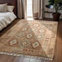Hanse Home Kelim Dune Teppich Beige Hellblau 200x290 cm Bild 2