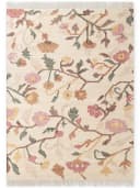 ELLE DECORATION Kelim Violette Teppich Creme Multifarben Handgewebt Bild 4