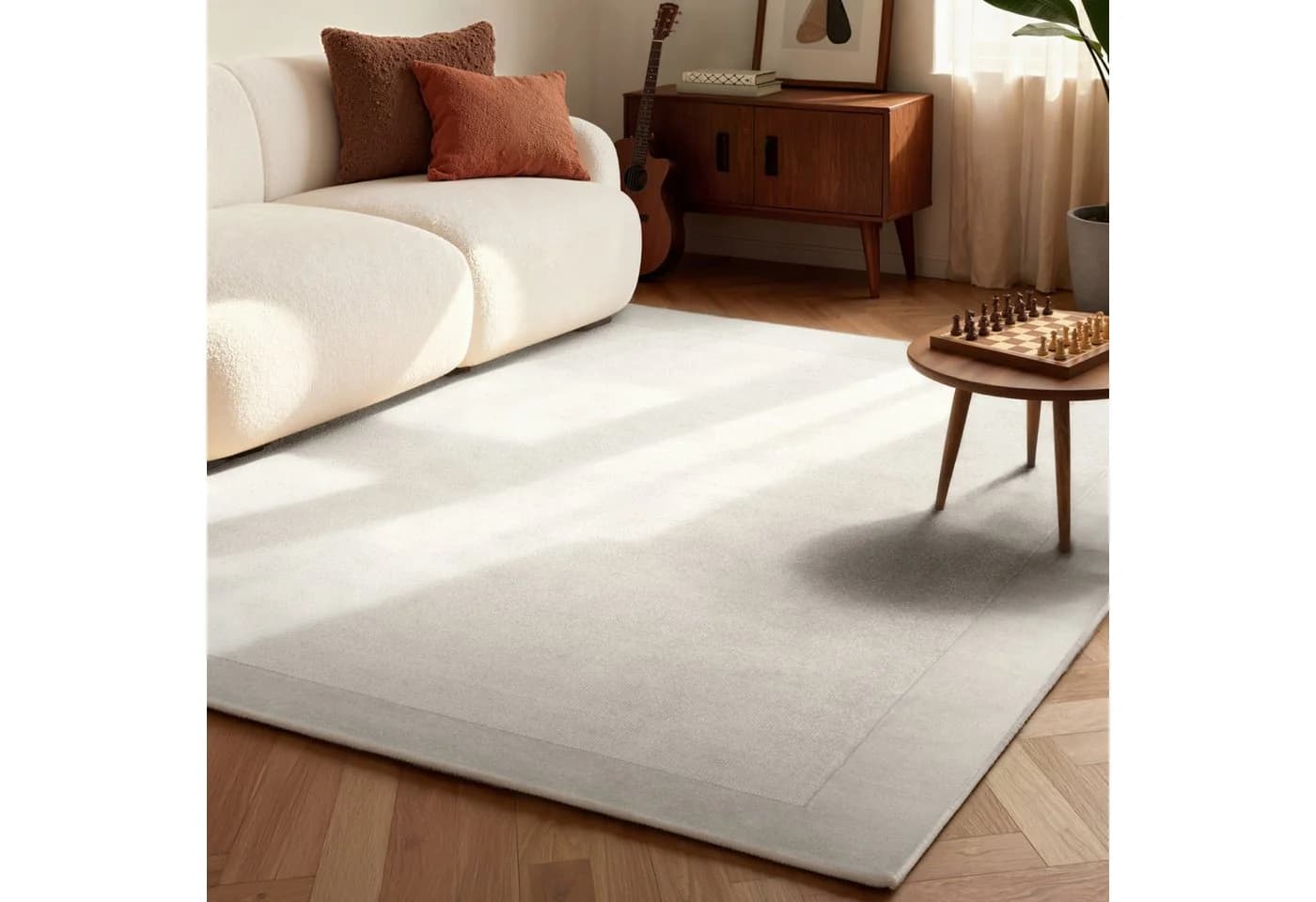 Villeroy & Boch Wollteppich Kari Natur Creme 120x180 cm - Bild 2