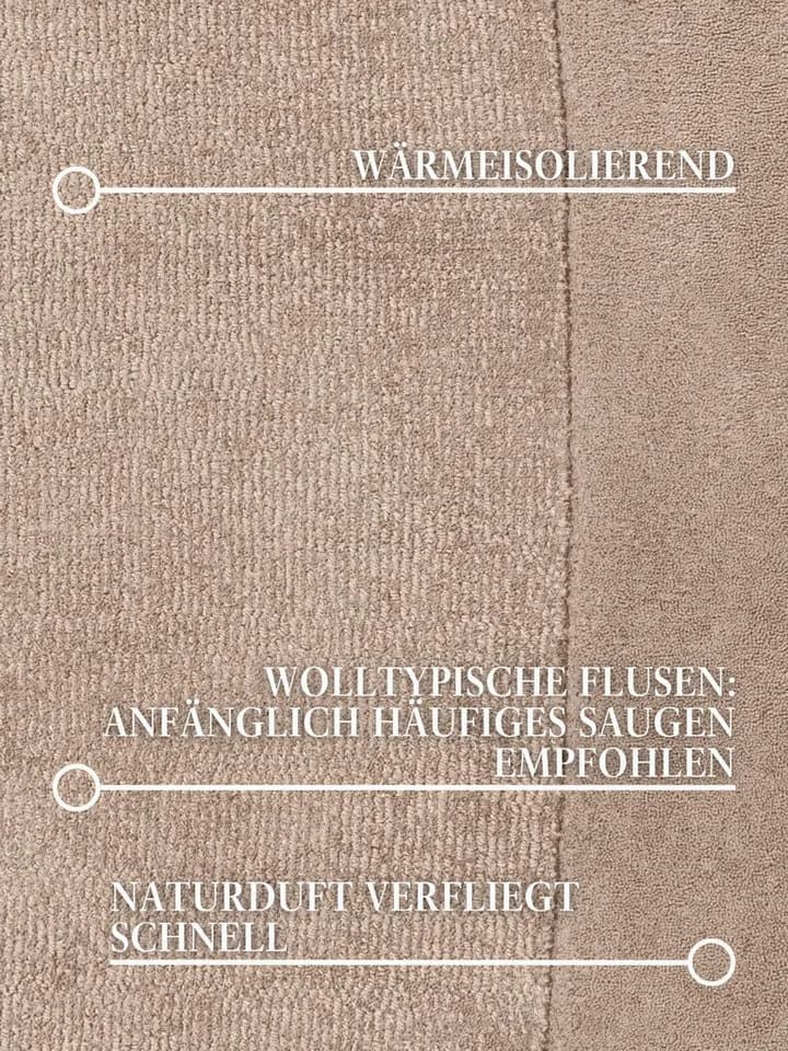 Villeroy & Boch Wollteppich Kari Natur Beige Handgewebt - Bild 4