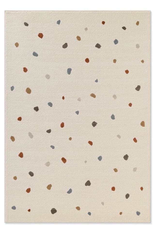 HANSE Home Kinderteppich Funny Dots, Spielteppich, Kurzflor, Kinderzimmer