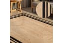 Hanse Home Jutta Juteteppich Natur Gold Schwarz Bild 2
