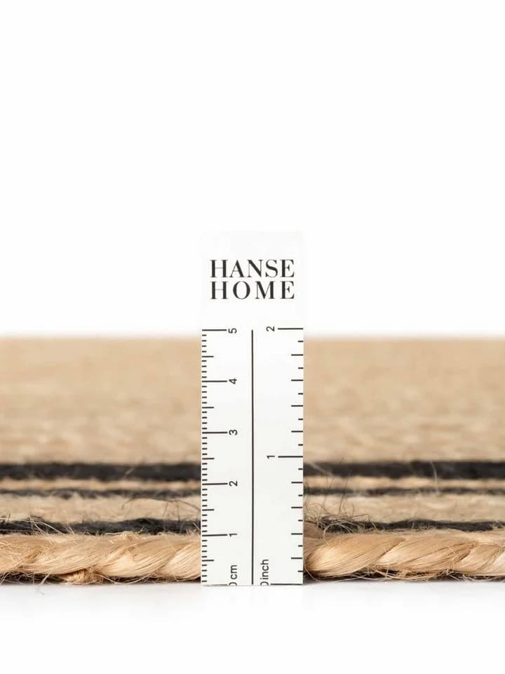 Hanse Home Jutta Juteteppich Natur Gold Schwarz - Bild 4