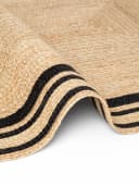 Hanse Home Jutta Juteteppich Natur Gold Schwarz Bild 5