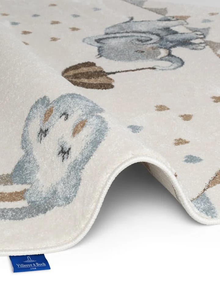 Villeroy & Boch Kinderteppich Walk like an Elephant Rainbow Teppich, rund, Höhe: 9 mm, Spielteppich weich, Kinderzimmer, Boho Kids Spielunterlage, Tieremotiv - Bild 5
