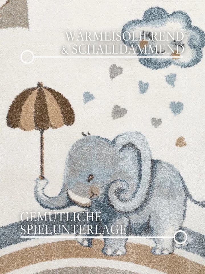 Kinderteppich VILLEROY & BOCH Boho Kids Elefant - Bild 3
