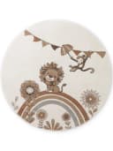 Villeroy & Boch Kinderteppich Roar like a Lion, rund, 9 mm, Tieremotiv Bild 1