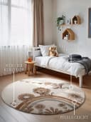 Villeroy & Boch Kinderteppich Roar like a Lion, rund, 9 mm, Tieremotiv Bild 3