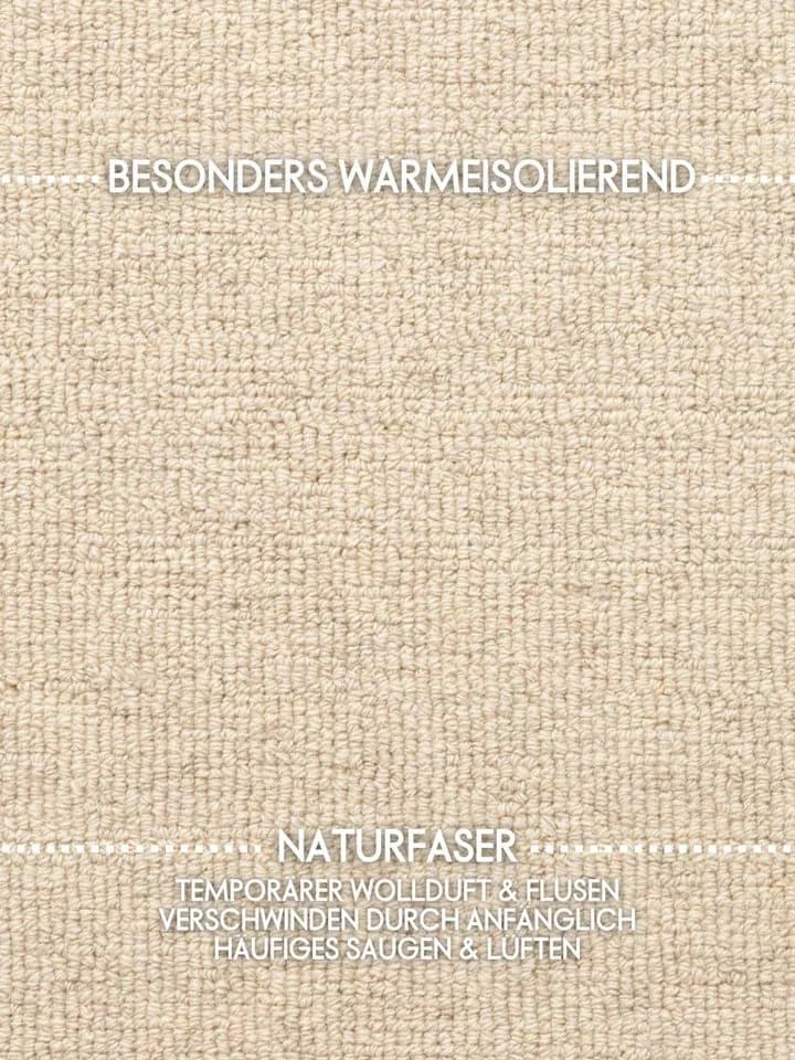 Wollteppich ELLE DECORATION Knots Hellbeige Handgetuftet - Bild 4