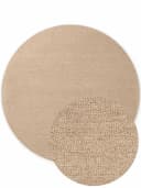 Wollteppich ELLE DECORATION Knots Beige Bouclé Design Bild 1