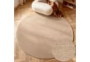 Wollteppich ELLE DECORATION Knots Beige Bouclé Design Bild 2