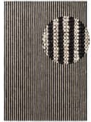 Juteteppich Ebony von Elle Decoration, Natur, Elfenbein, Schwarz, 160x230 cm Bild 1