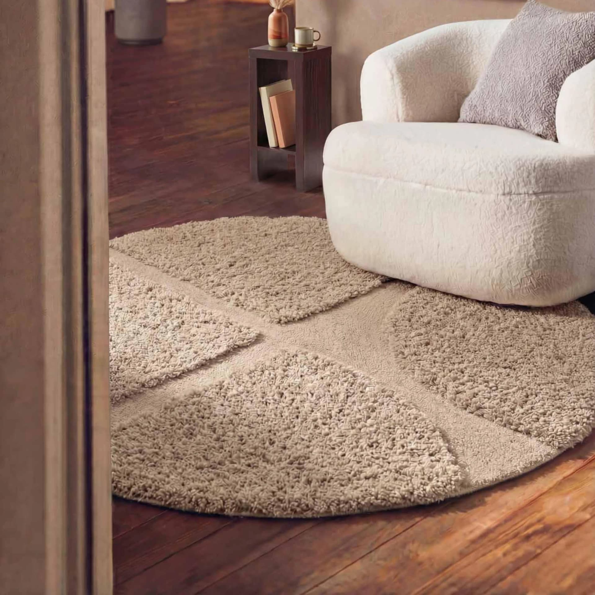TED BAKER Hochflor-Teppich Jasper Beige Modern
