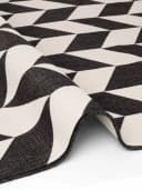 Ted Baker Terrick Teppich Schwarz-Weiß Geometrisches Design Bild 5