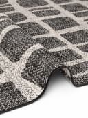 Ted Baker Ruskin Teppich Schwarz Weiß Geometrisches Muster Bild 5