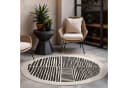 Ted Baker Bounds Teppich Schwarz/Weiß Geometrisches Muster Bild 2