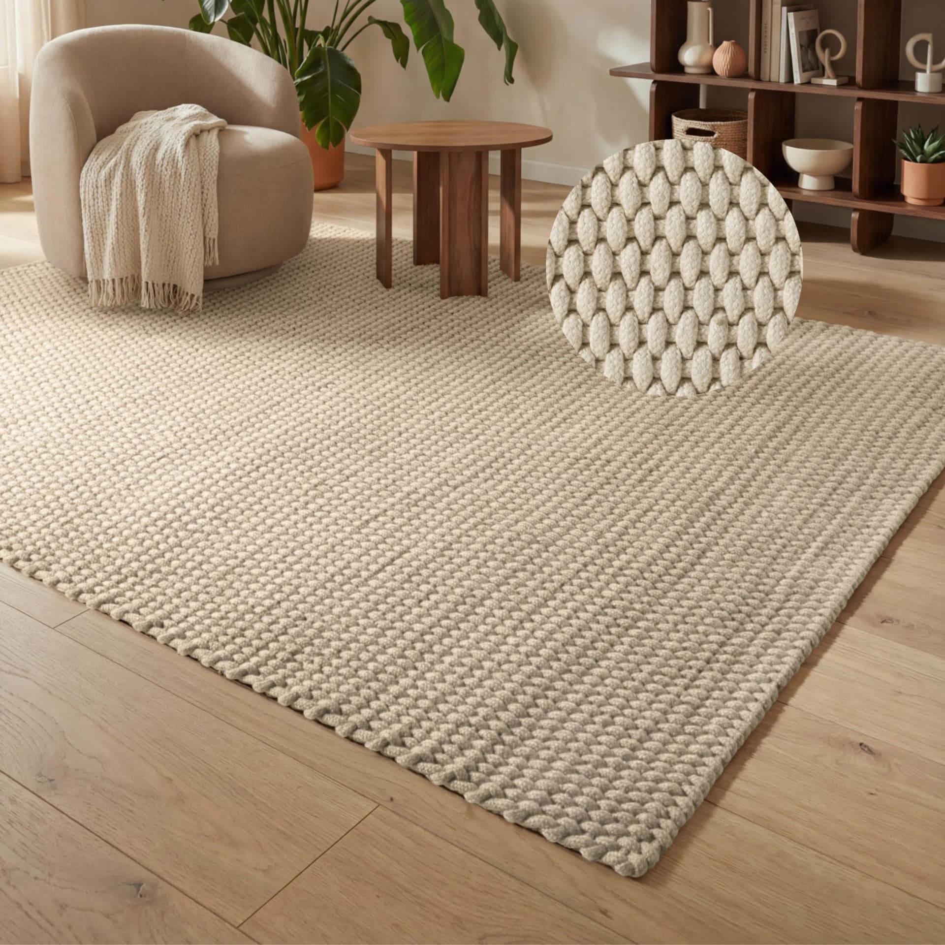 Ted Baker Seilteppich Rope Creme Skandinavisch