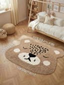 HANSE Home Kinderteppich Bea Braun Waschbar Rutschfest Bild 3