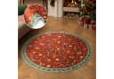 Villeroy & Boch Teppich Toy's Delight Nostalgic Noel Rund Grün/Rot Bild 2
