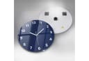 Tulup Wanduhr Modernistisch Rund 60cm Glas Marineblau Bild 4