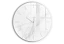 Tulup Wanduhr Glas Marmor Modern Runde Deko Bild 2