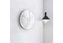 Tulup Wanduhr Glas Marmor Modern Runde Deko Bild 3