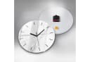 Tulup Dekorative Wanduhr aus Gehärtetem Glas mit Marmoroptik Bild 4