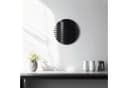 Tulup Moderne Glaswanduhr 30 cm Schwarz Bild 1