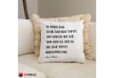 22Feels Dekokissen Sohn Spruch 40x40 cm Polyester Bild 1