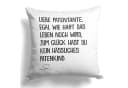 22Feels Dekokissen Patentante Spruch Microfaser 40x40 cm Bild 2