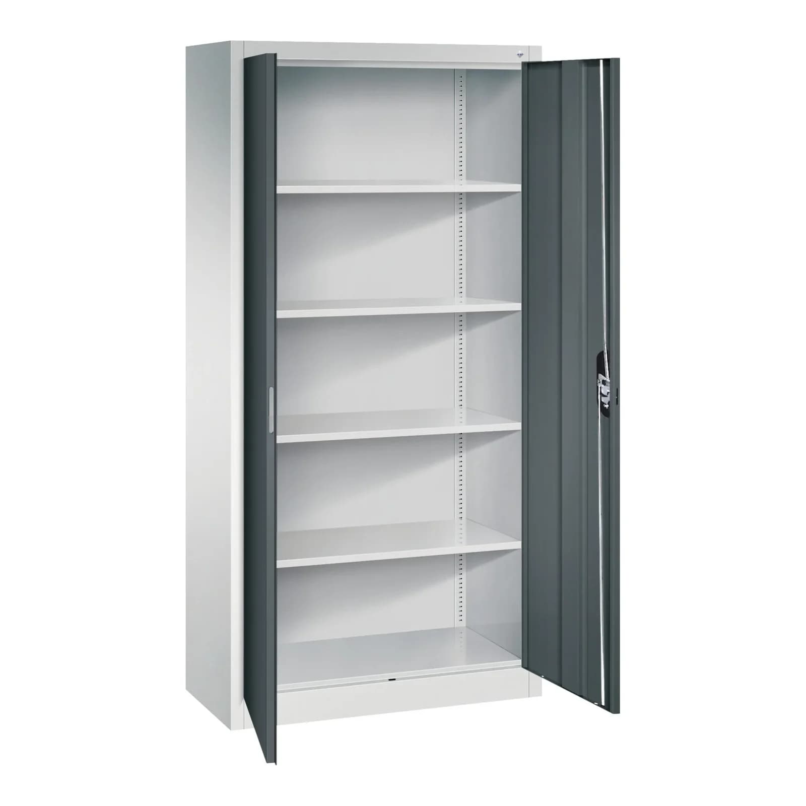 C+P Büroschrank Acurado 1950x930x400mm 7035/7016