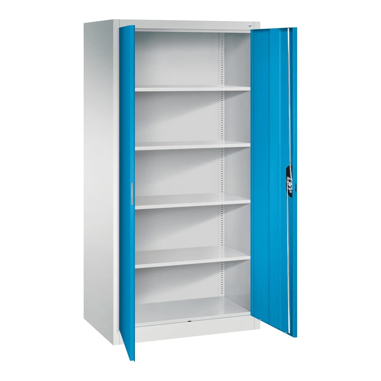 C+P Büroschrank Acurado 1950x930x600mm, 7035/5012