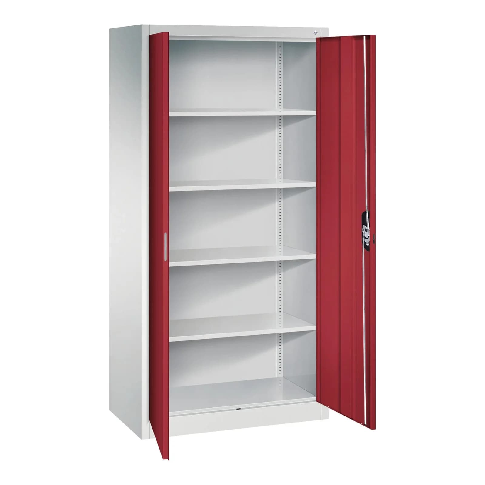 C+P Büroschrank Acurado 1950x930x500mm, 7035/3003