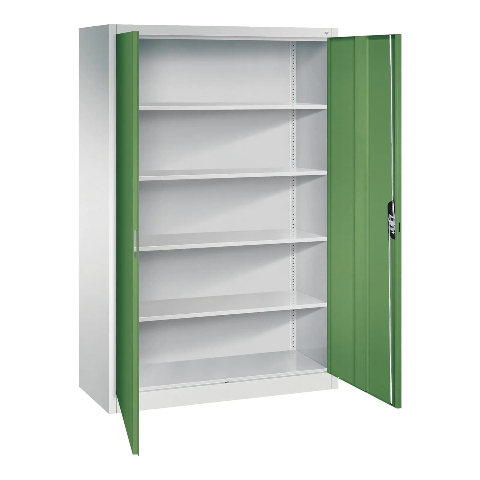 C+P Büroschrank Acurado 1950x1200x500mm Resedagrün
