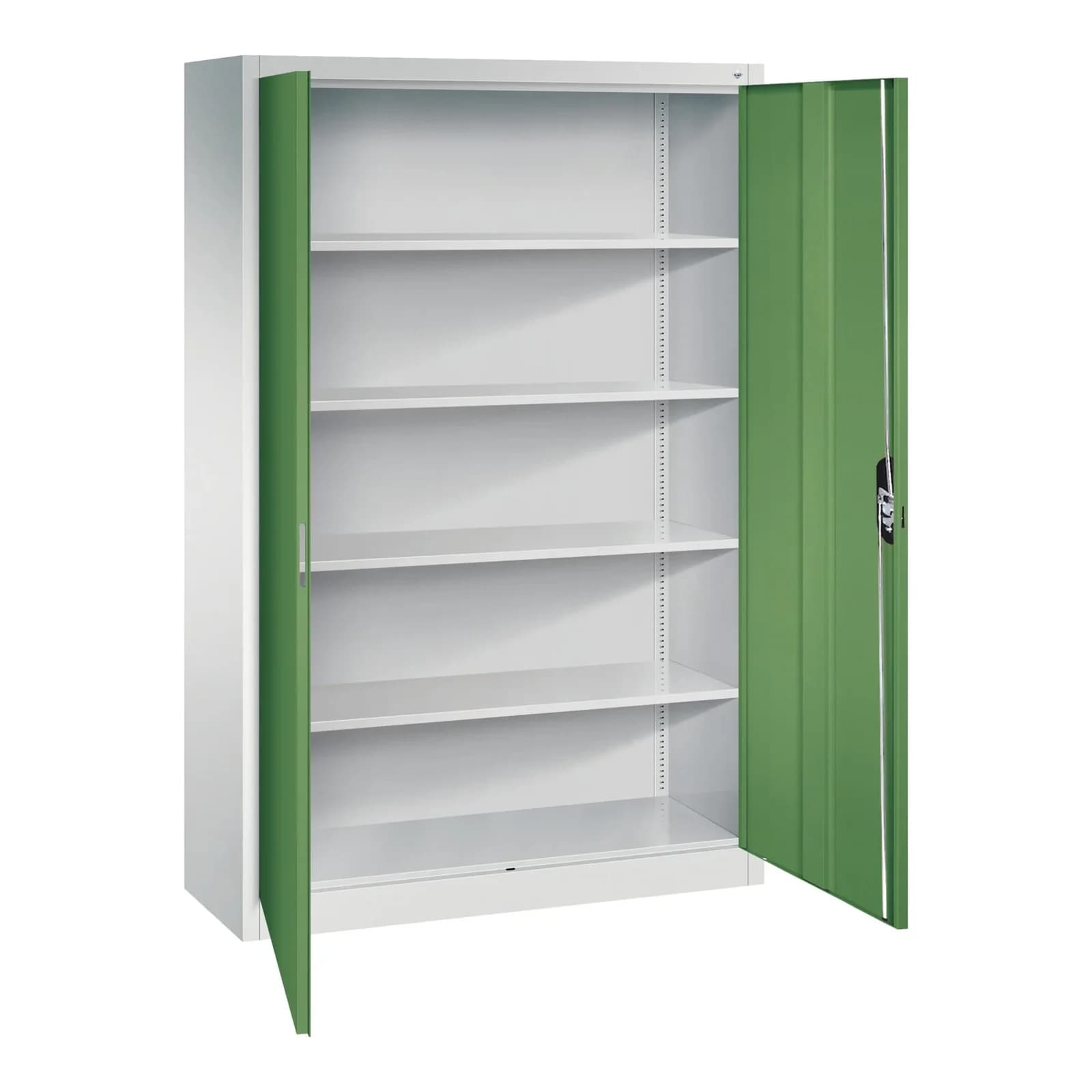 C+P Büroschrank Acurado 1950x1200x400mm Resedagrün