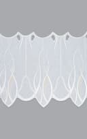 Plauener Spitze® Scheibengardine Melanie Orange Transparent Bild 3