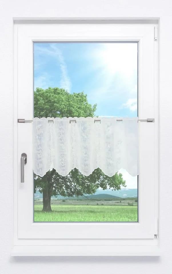LYSEL® Scheibengardine Belmira Transparent Stangendurchzug - Bild 2