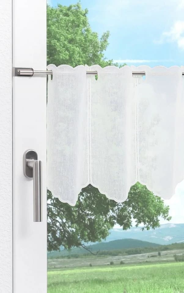 LYSEL® Scheibengardine Belmira Transparent Stangendurchzug - Bild 4