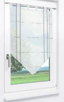 LYSEL® Scheibengardine Tilly Transparent Modernes Wimpel-Design Bild 1