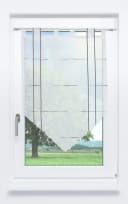 LYSEL® Scheibengardine Tilly Transparent Modernes Wimpel-Design Bild 2