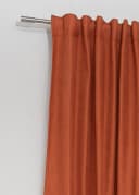 LYSEL® Verdunkelungsvorhang Zugbandschal Thermoka Braunorange Bild 1