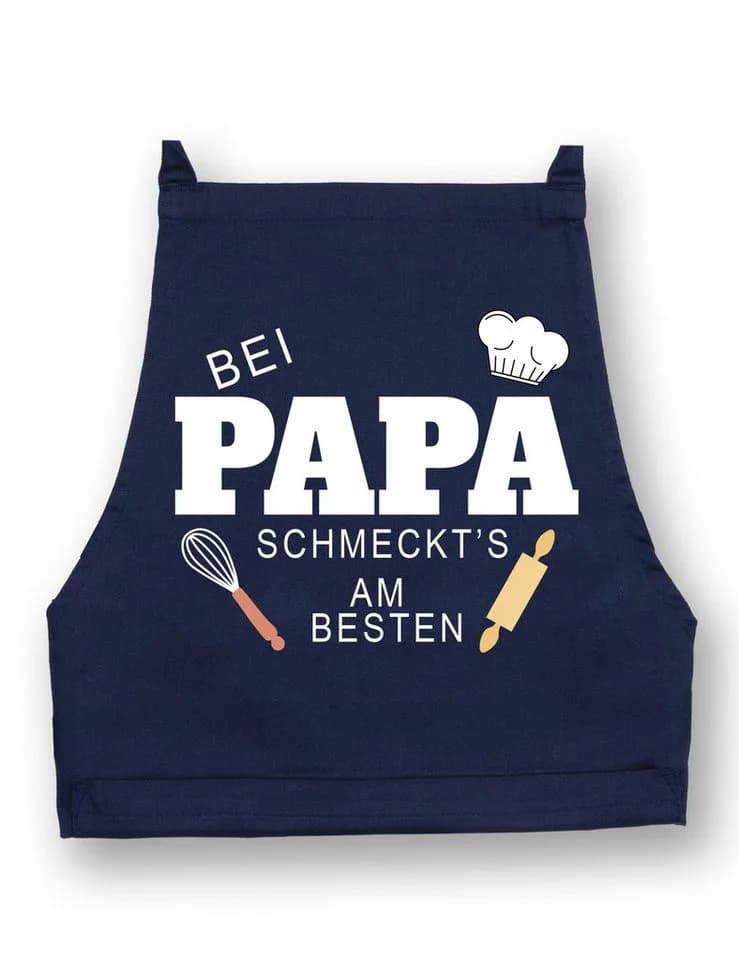 Youth Designz Grillschürze Herren Blau Spruch - Bild 2